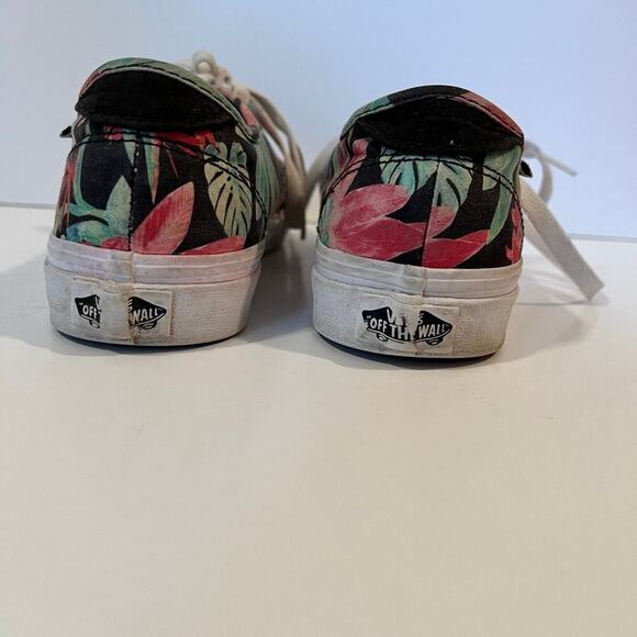 Van’s classic skate, Hawaiian floral sneakers, women's 7.5 - Picture 2 of 9
